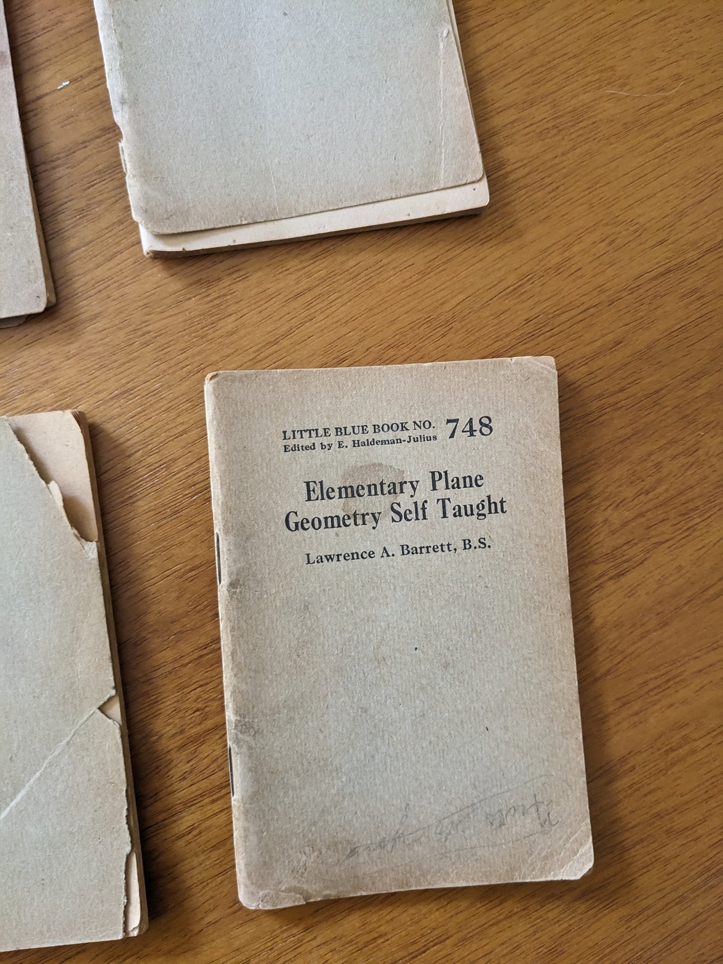 10 Little Blue Books from the 1920s