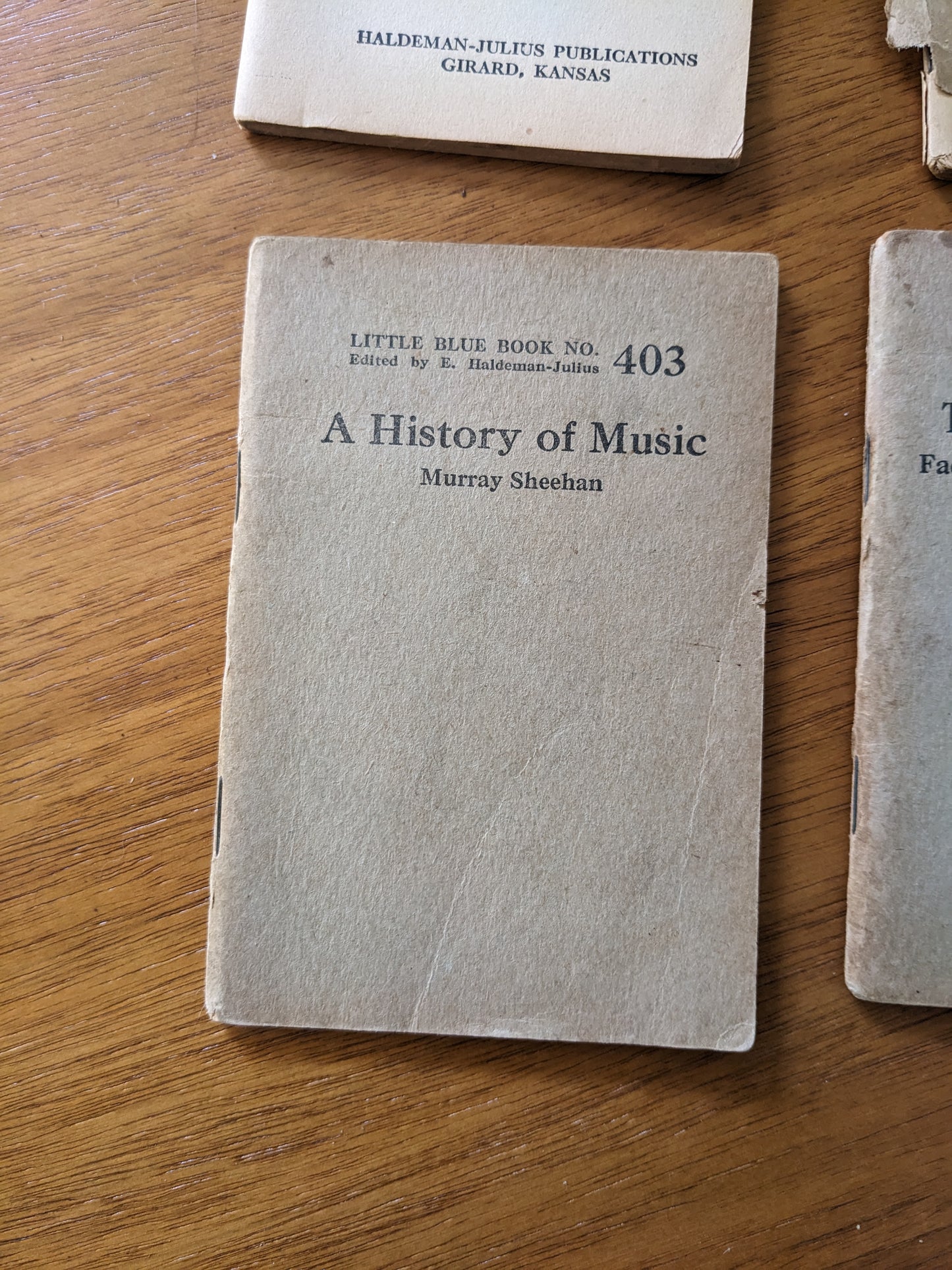 10 Little Blue Books from the 1920s