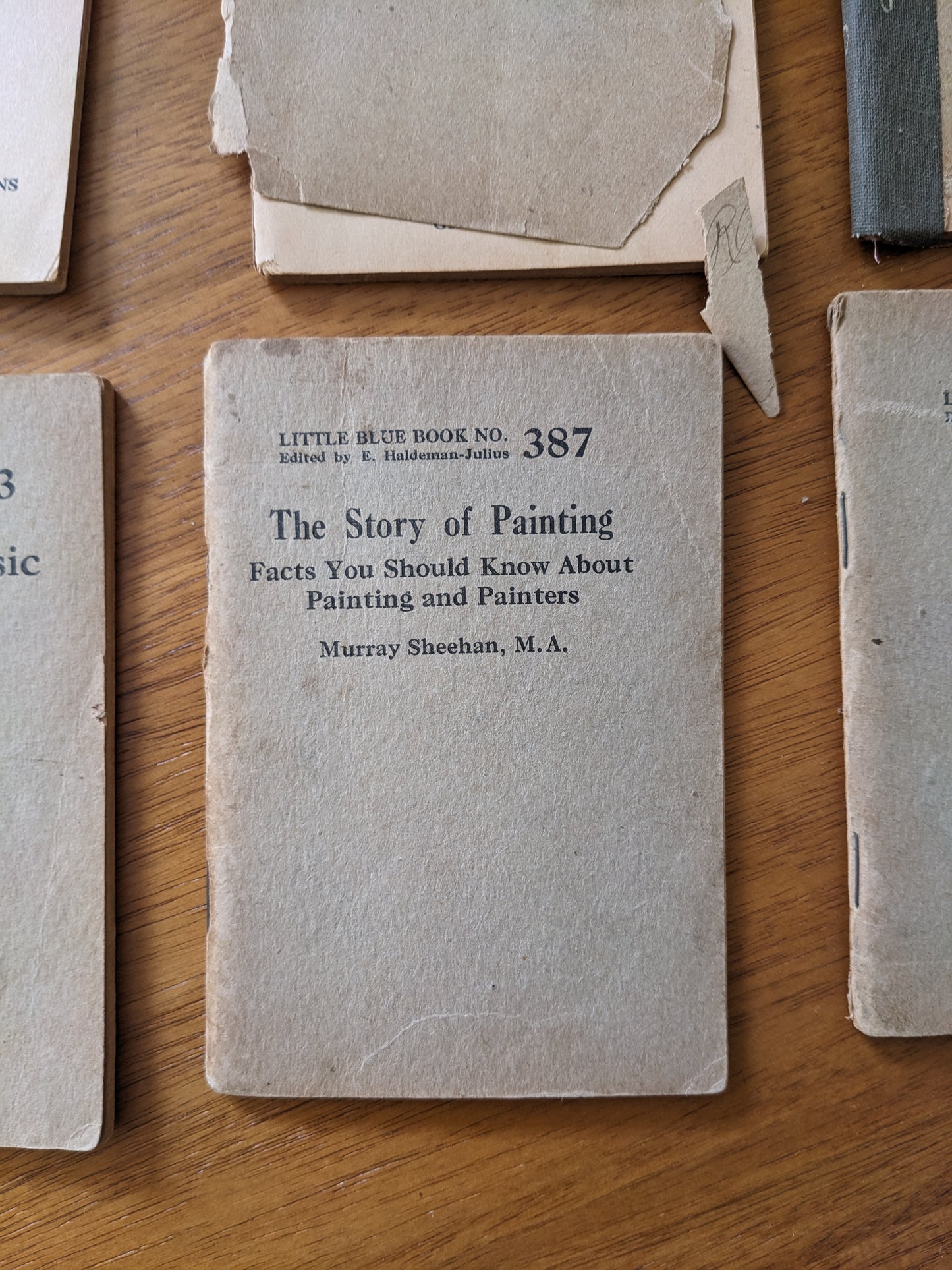 10 Little Blue Books from the 1920s