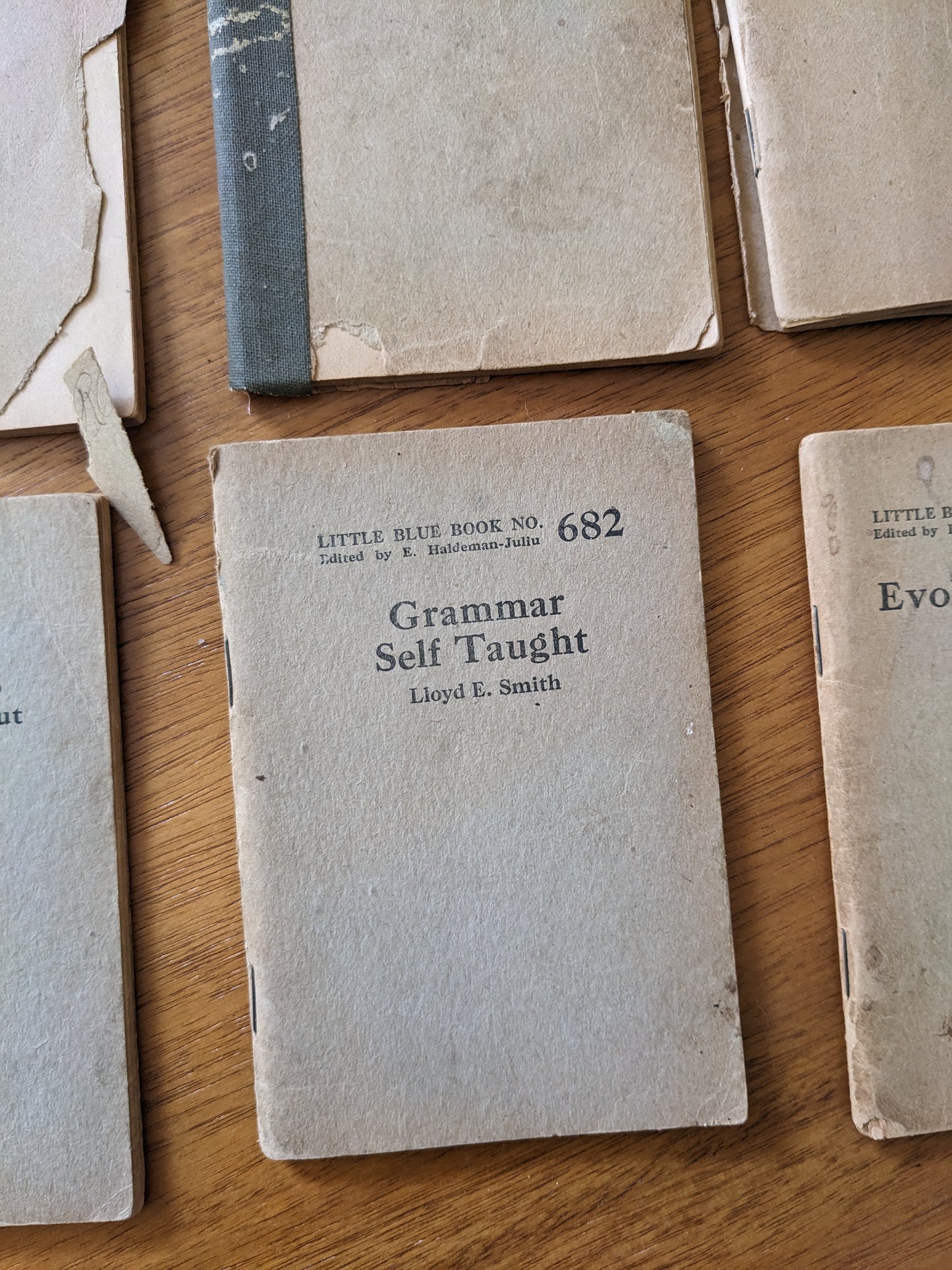 10 Little Blue Books from the 1920s