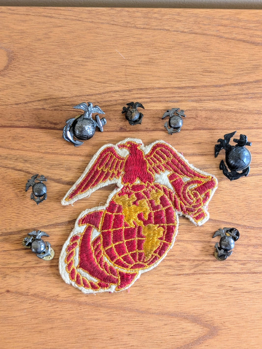 Marine Corps Pins and Patch