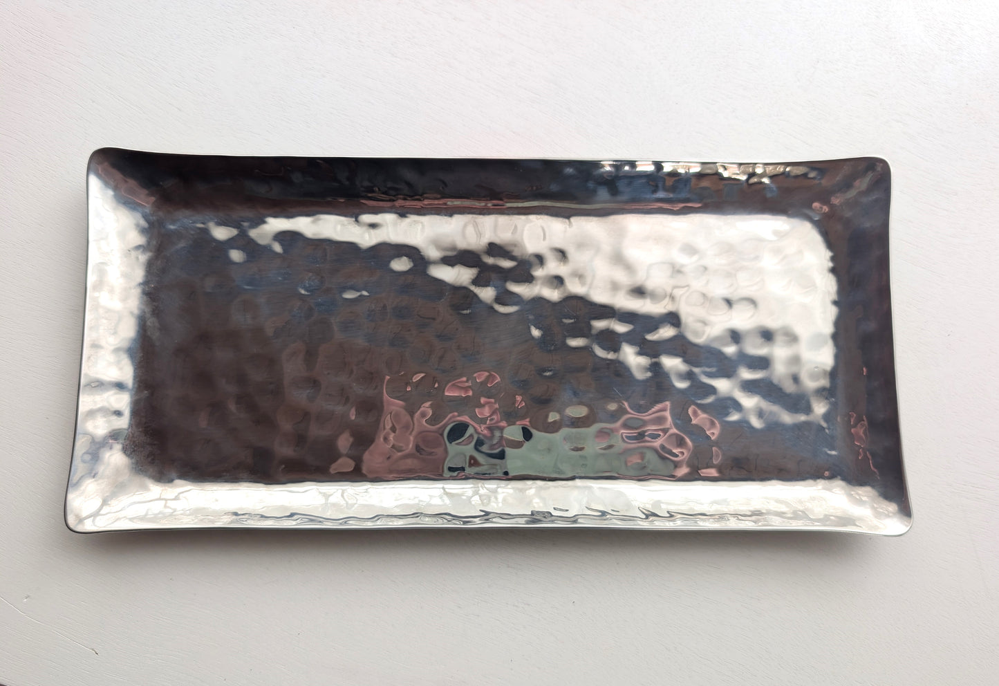 Mary Jurek Design Aurora Stainless Steel Rectangular Serving Tray