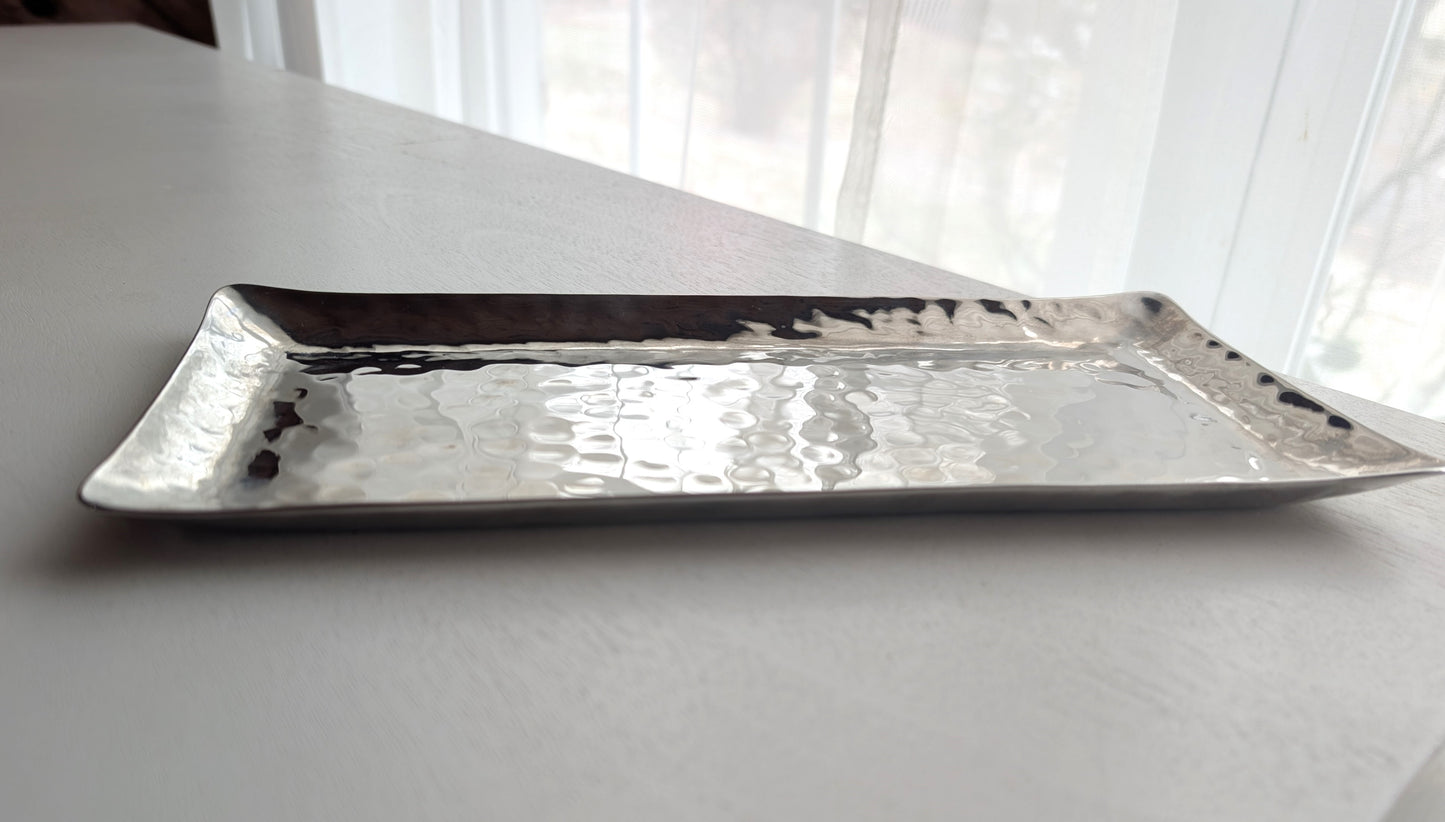 Mary Jurek Design Aurora Stainless Steel Rectangular Serving Tray