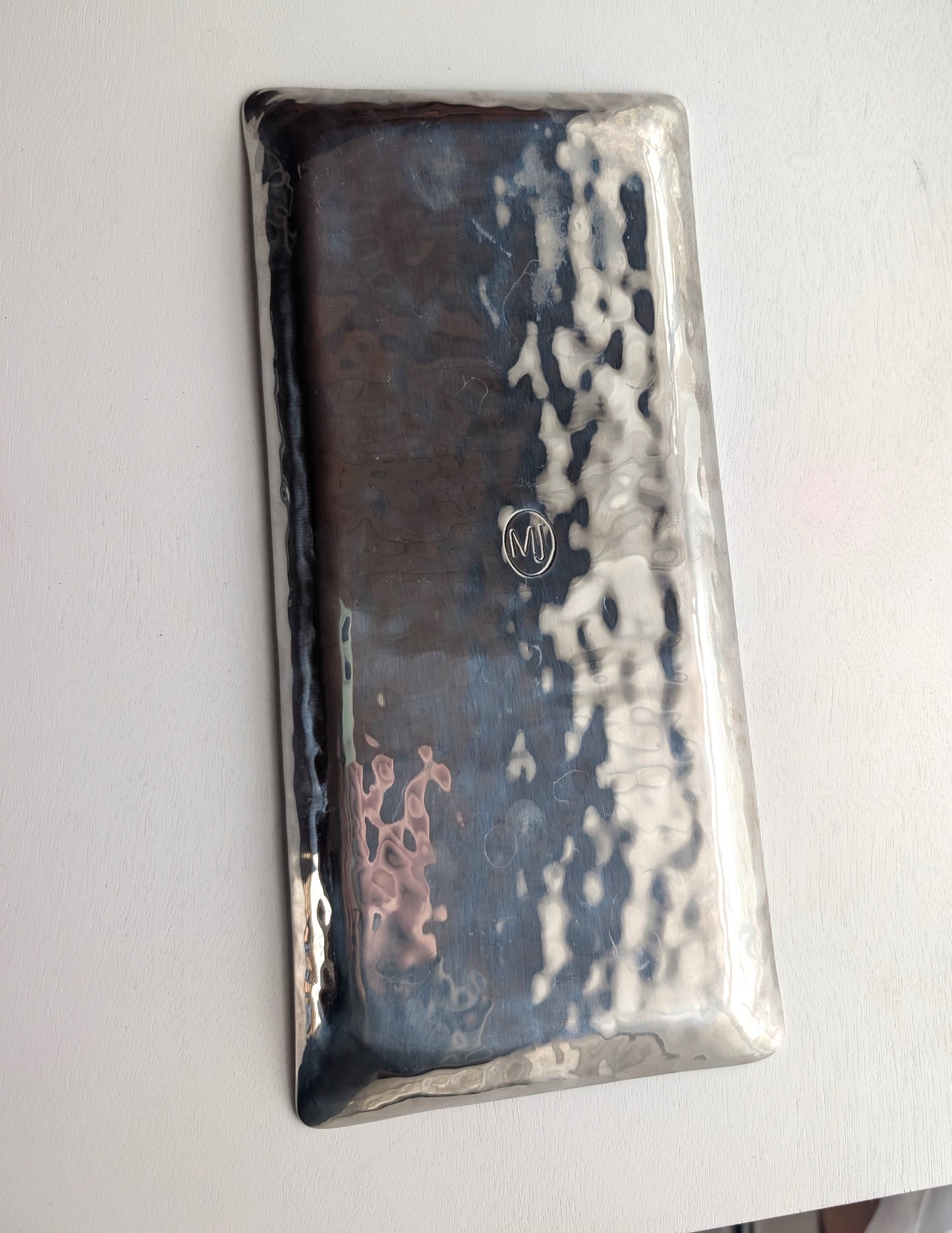 Mary Jurek Design Aurora Stainless Steel Rectangular Serving Tray