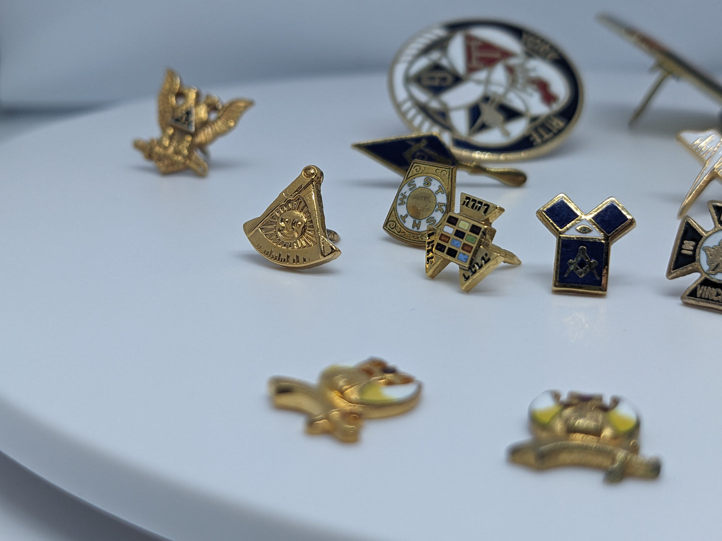 15 Masonic Temple Lodge Pins