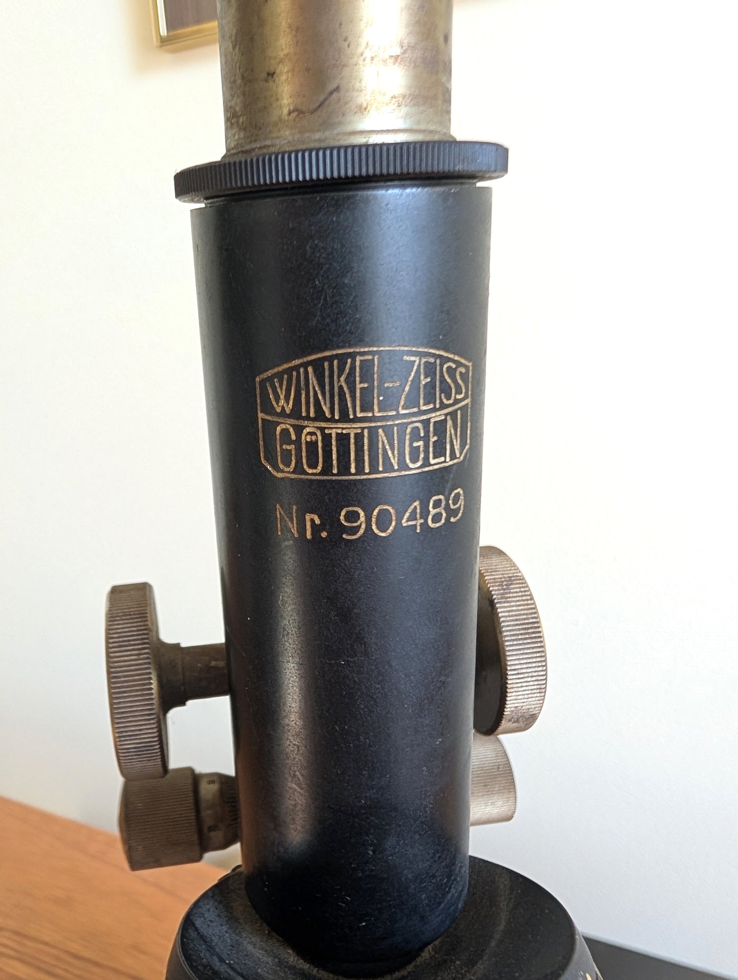 Winkel-Zeiss Gottingen Microscope