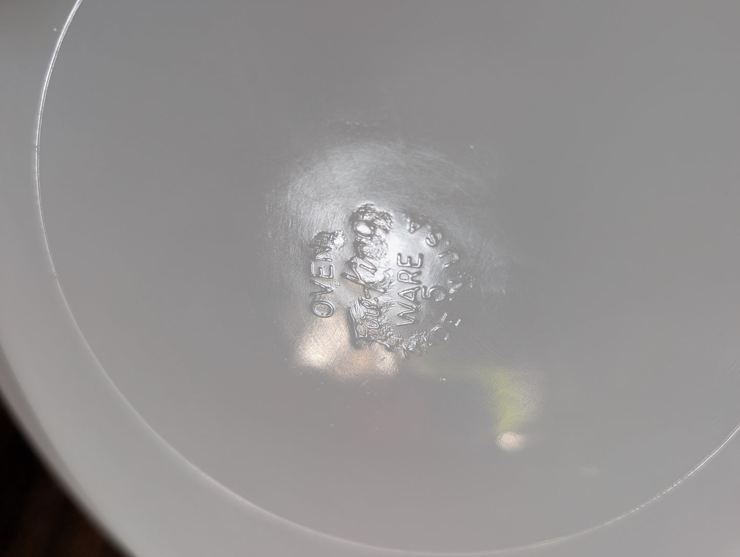 Vintage Fire King Milk Glass Platter with Gold Trim MCM Oval 12 in Serving Piece