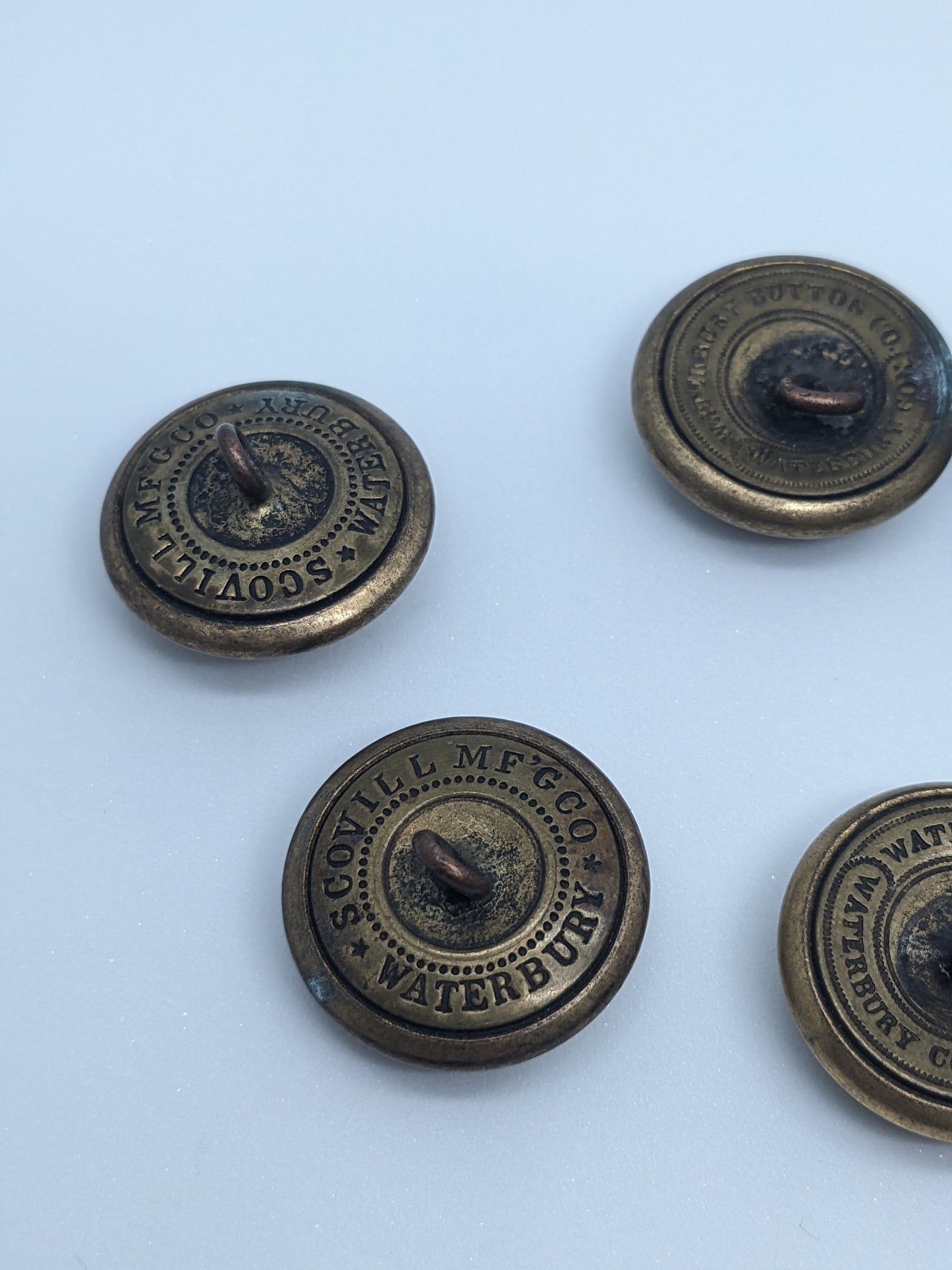 6 Civil War era Buttons New York 23rd Regiment National Guard