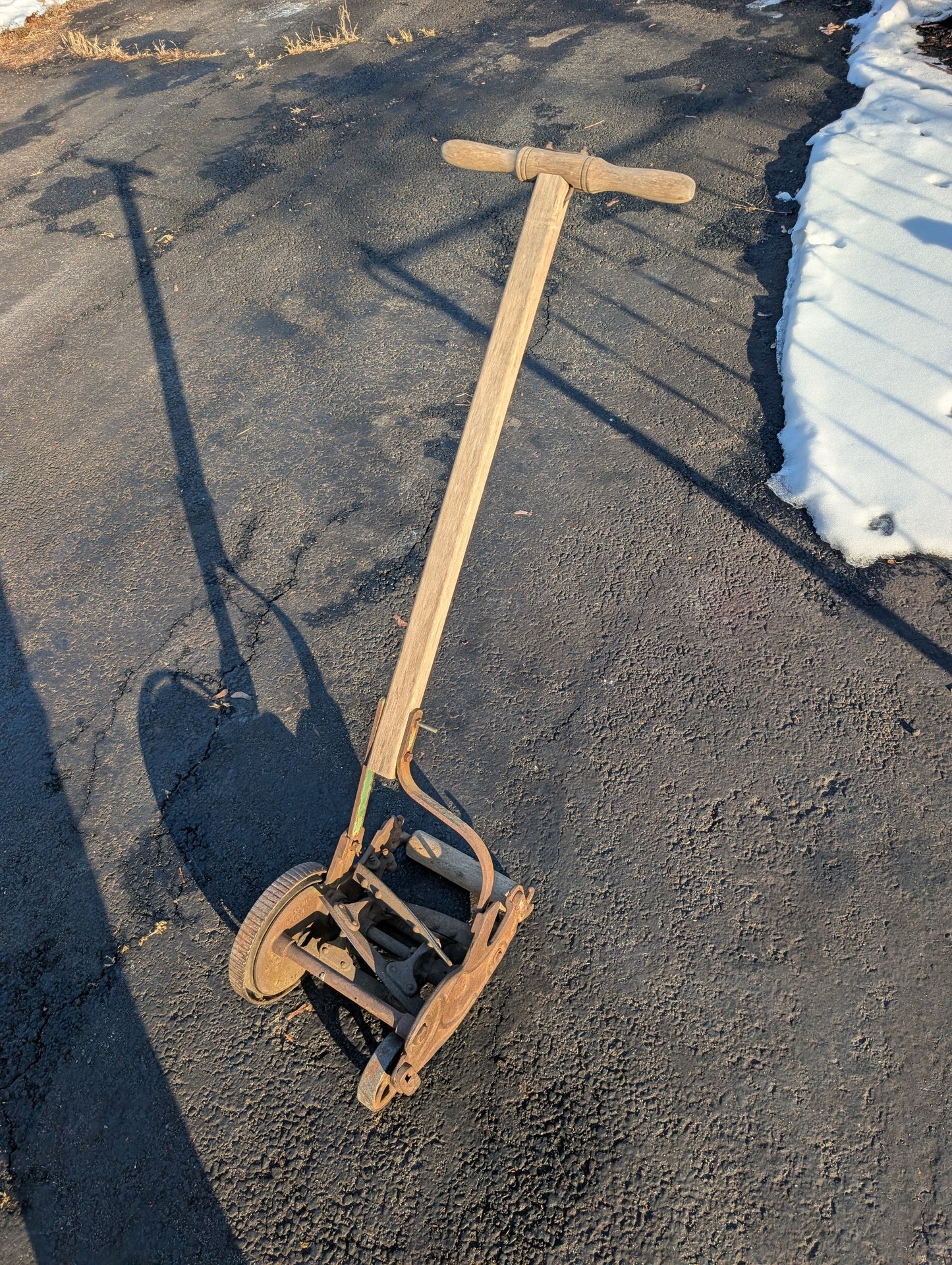 Rare Cast Iron Antique Coldwell Lawn Mower Made in Newburgh, NY