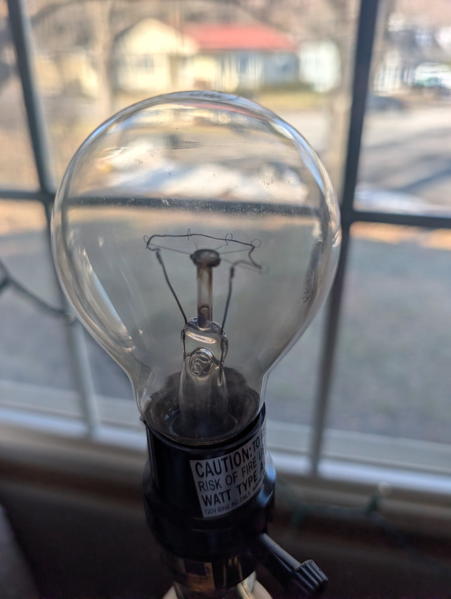 Old Style Incandescent Bulb