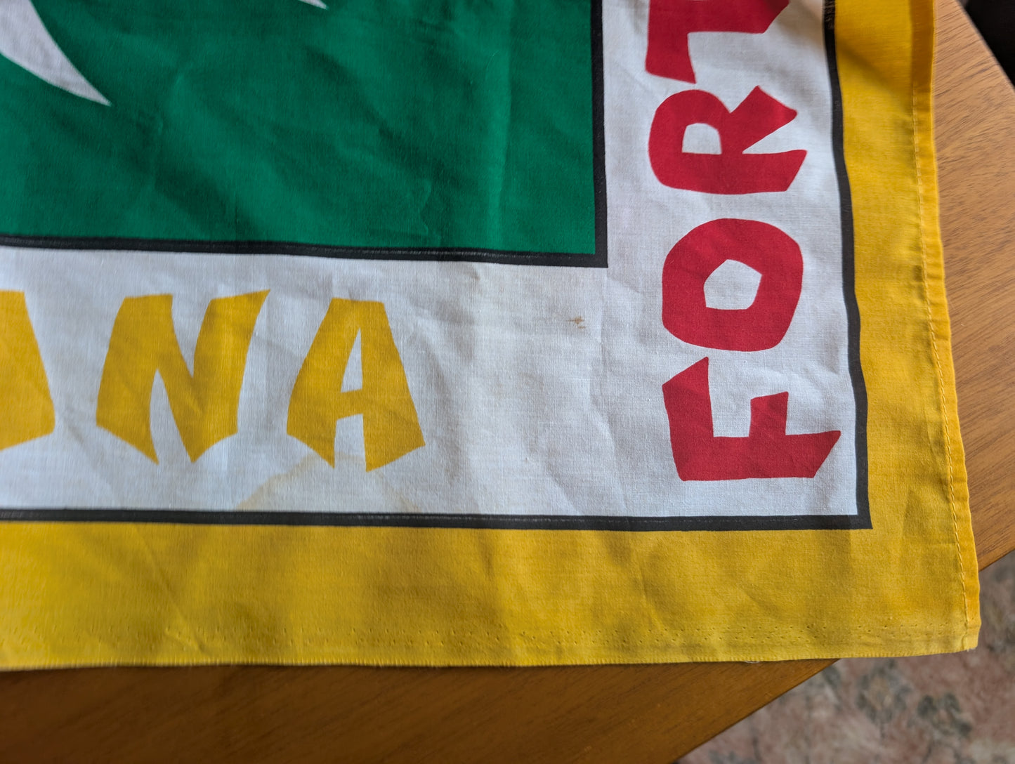 Vintage Jacques Rollet Club Med Punta Cana Wall Hanging, Cover Up or Sarong