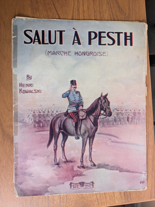 Vintage Hungarian Sheet Music