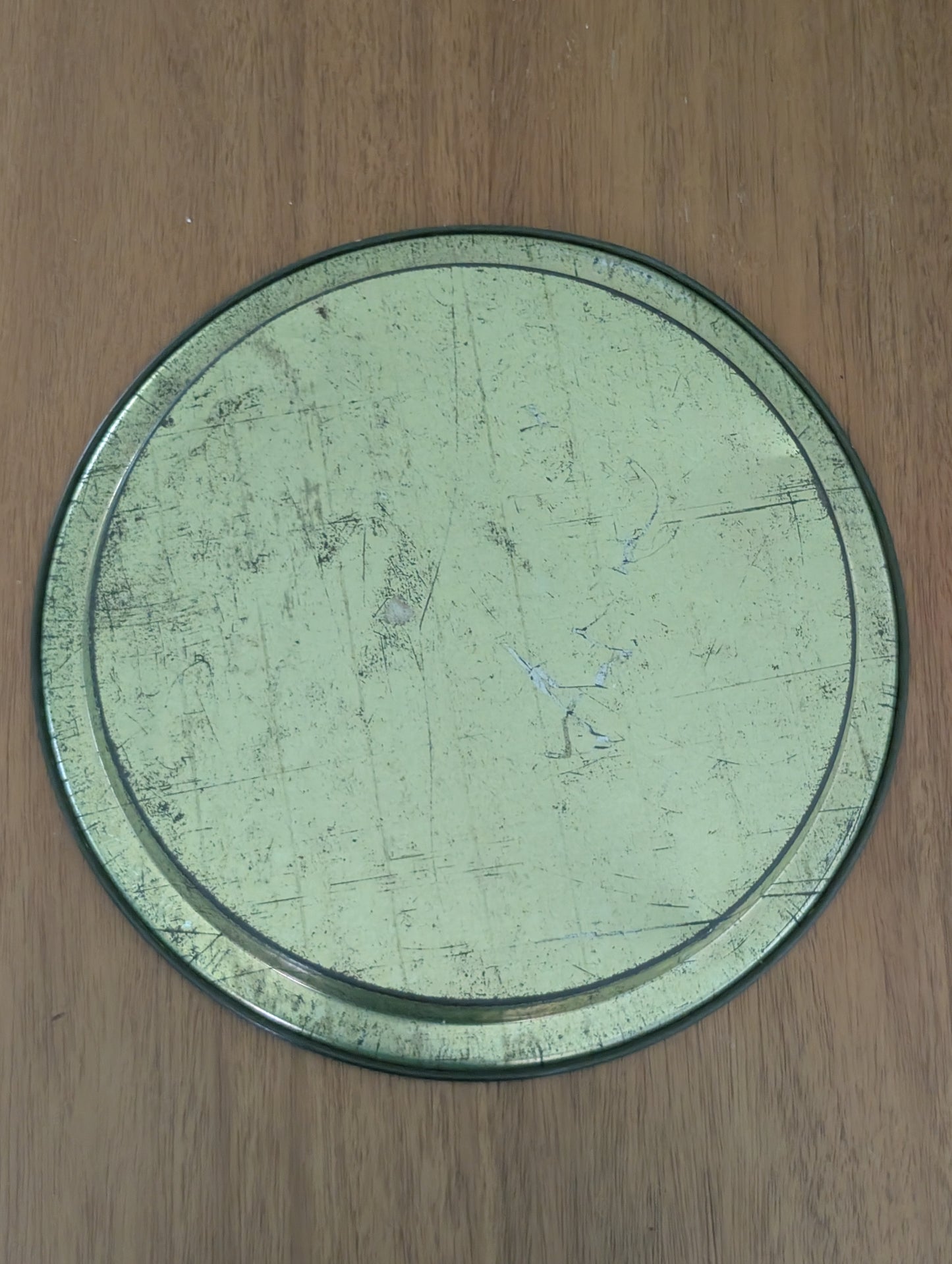 Vintage San Francisco Round Metal Vintage Souvenir Serving Tray