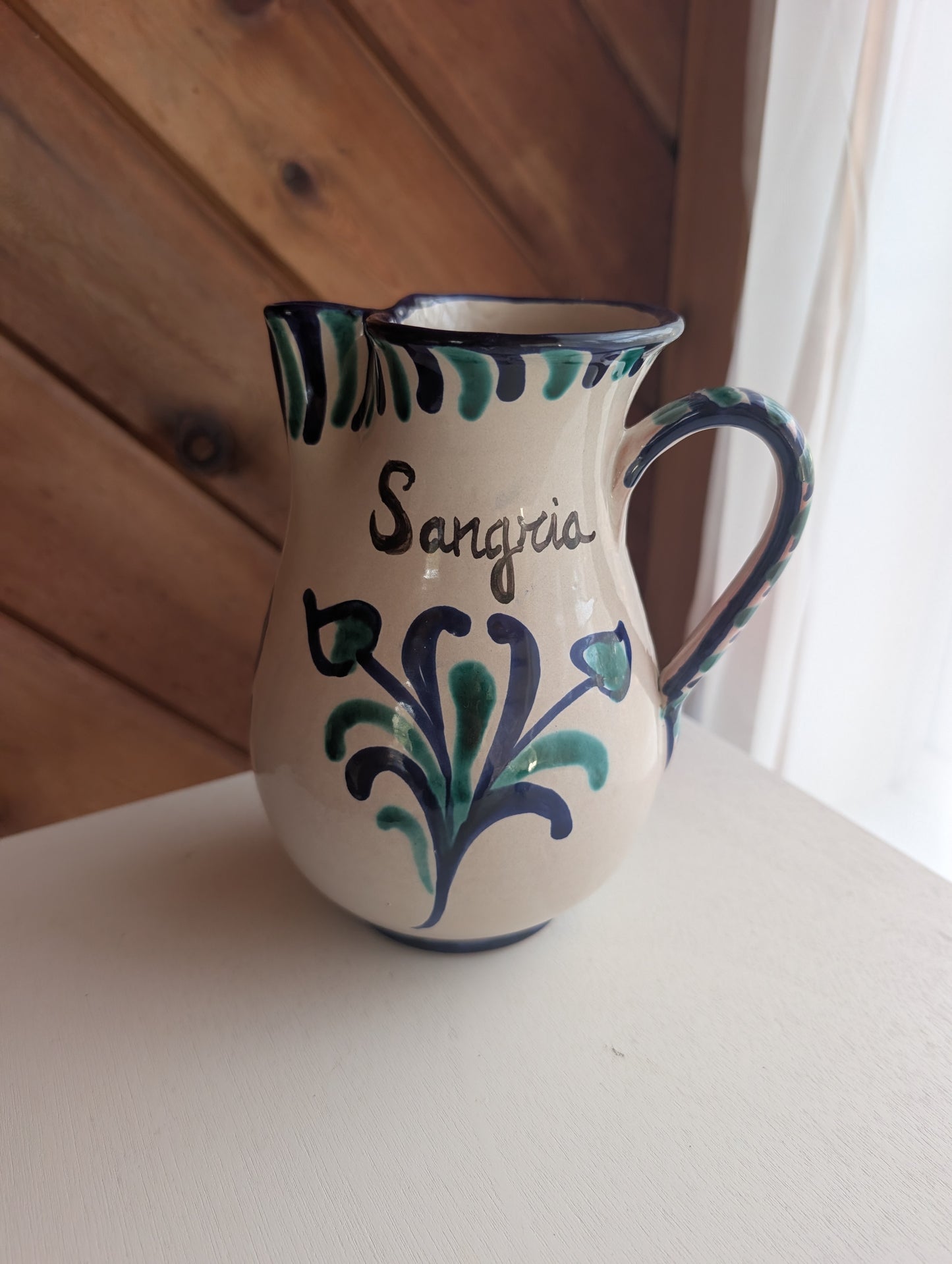 J E Arco Spain Sangria Pitcher
