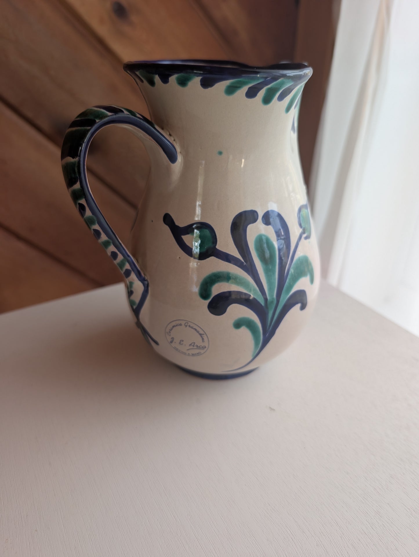 J E Arco Spain Sangria Pitcher