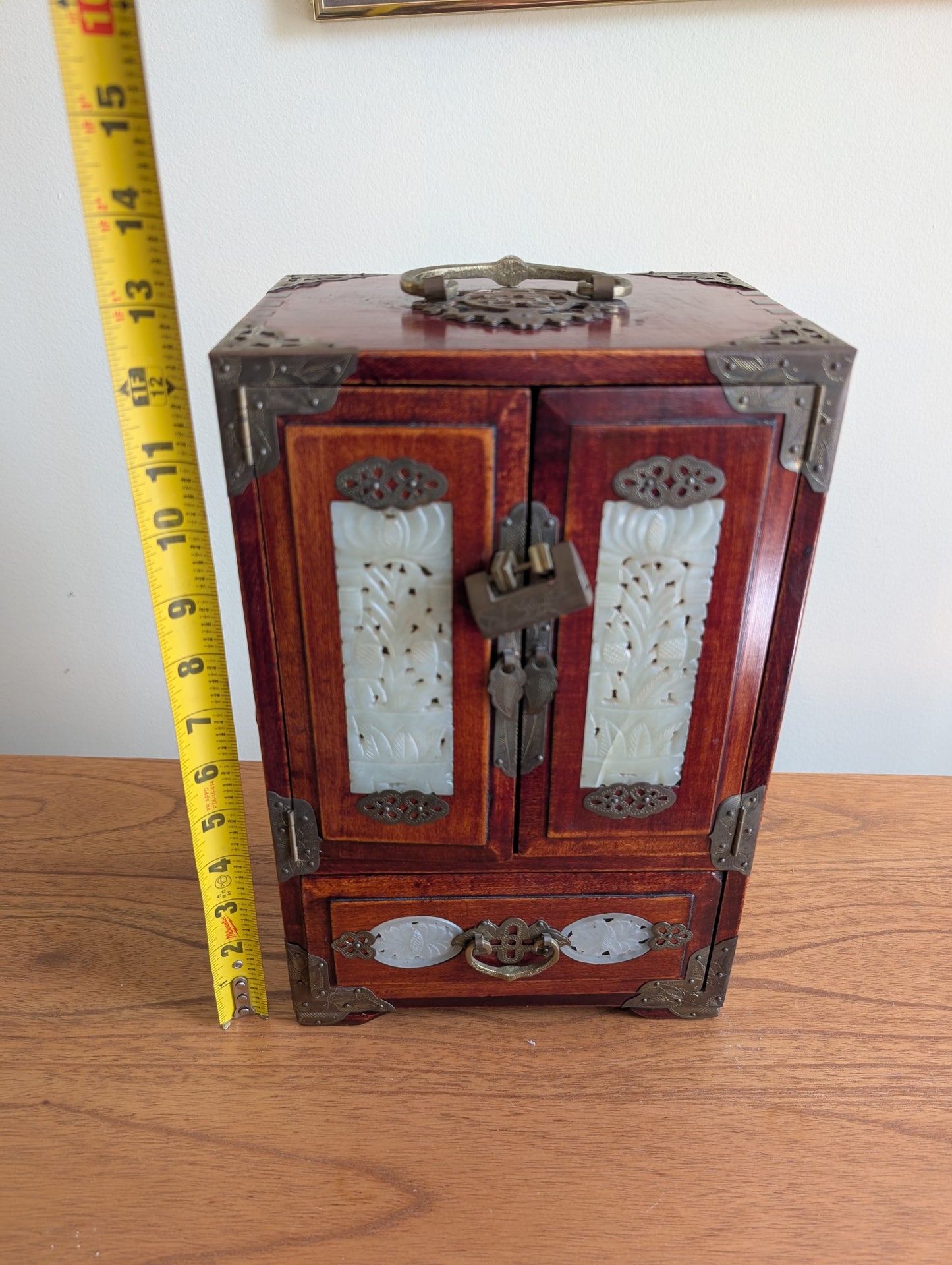 Chinese Rosewood Jewelry Box