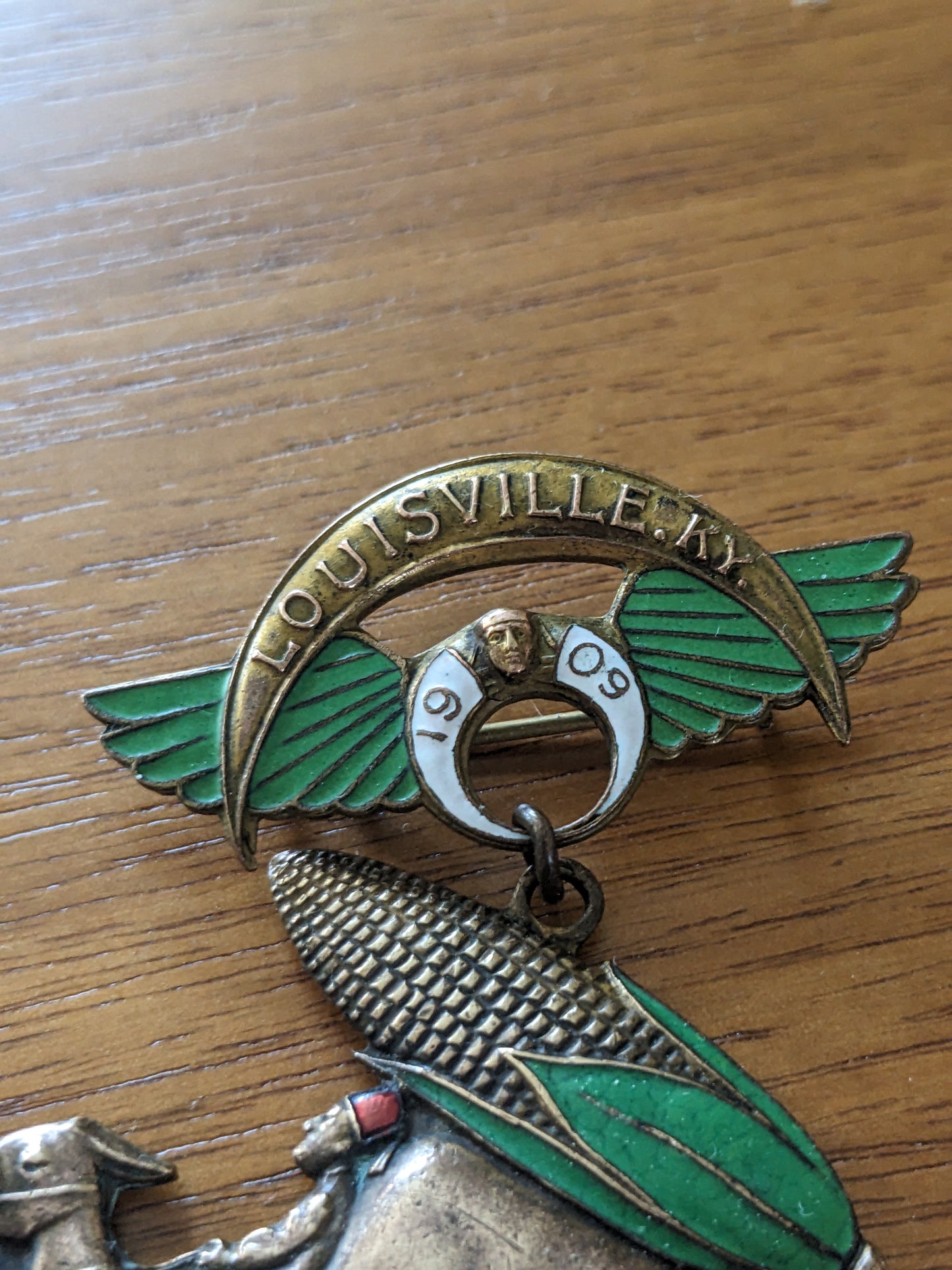 Shriner Masonic Temple Badge