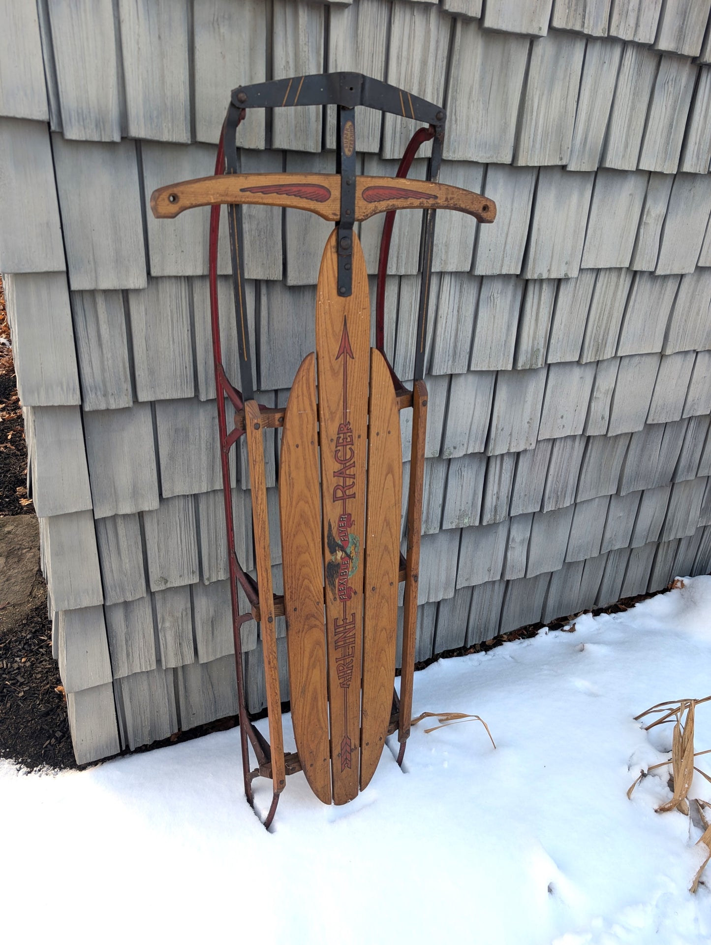 Airline Flexible Flyer Race Sled No 60