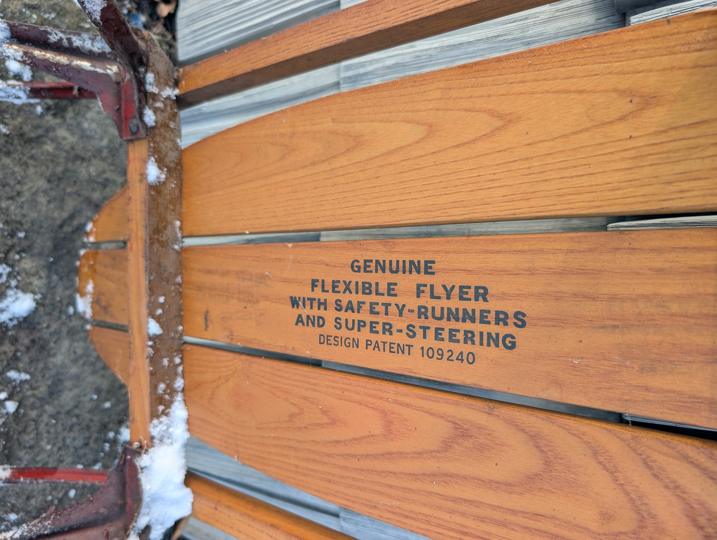 Airline Flexible Flyer Race Sled No 60