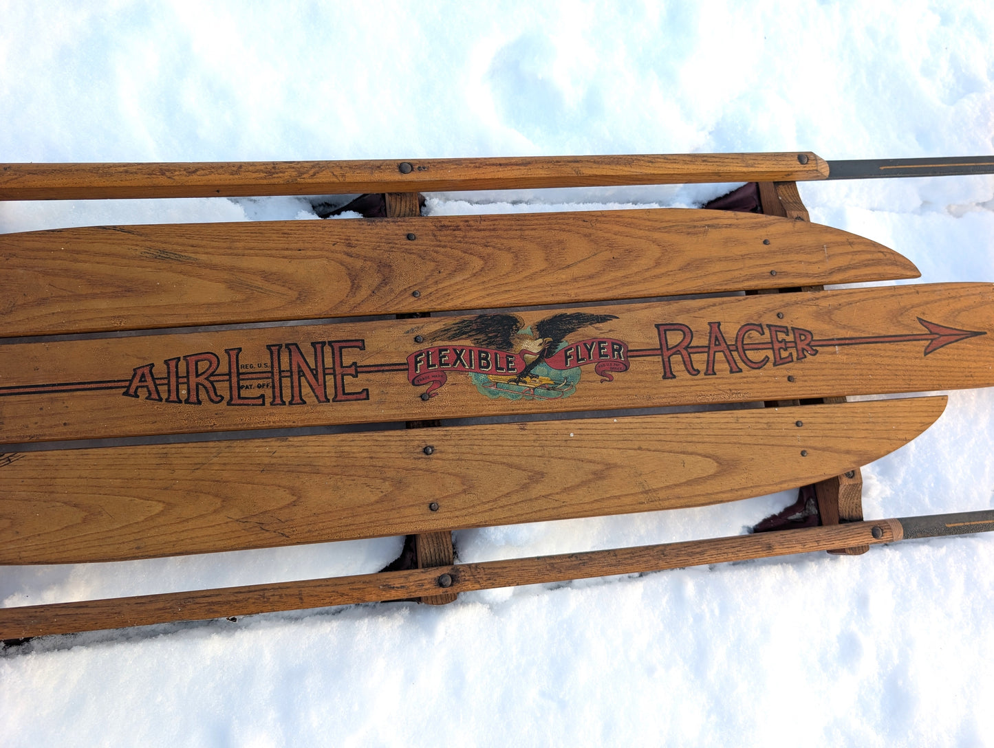 Airline Flexible Flyer Race Sled No 60