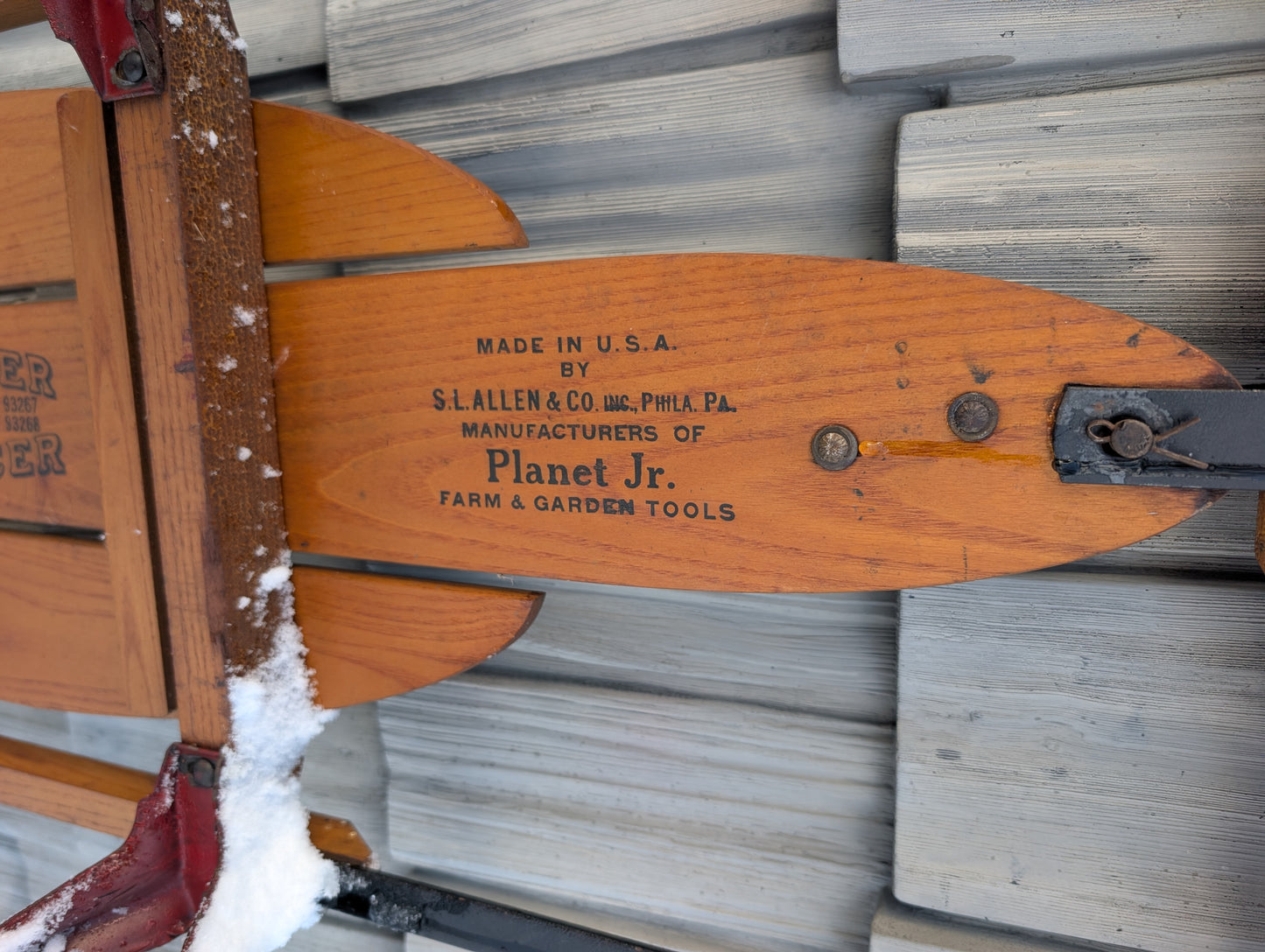 Airline Flexible Flyer Race Sled No 60