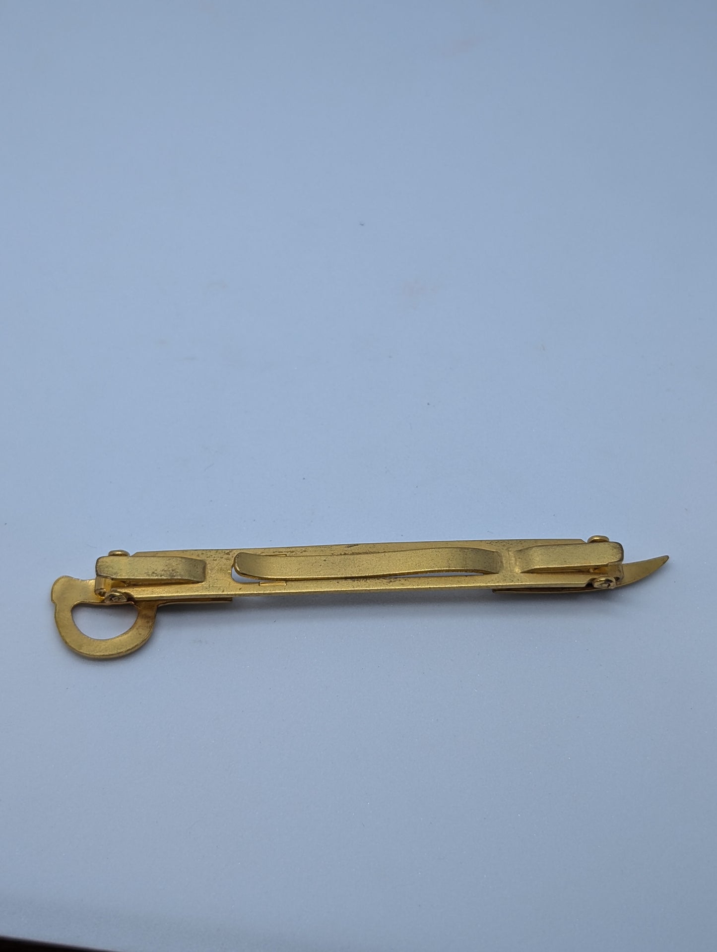 Slick Saber Split Tie Clip