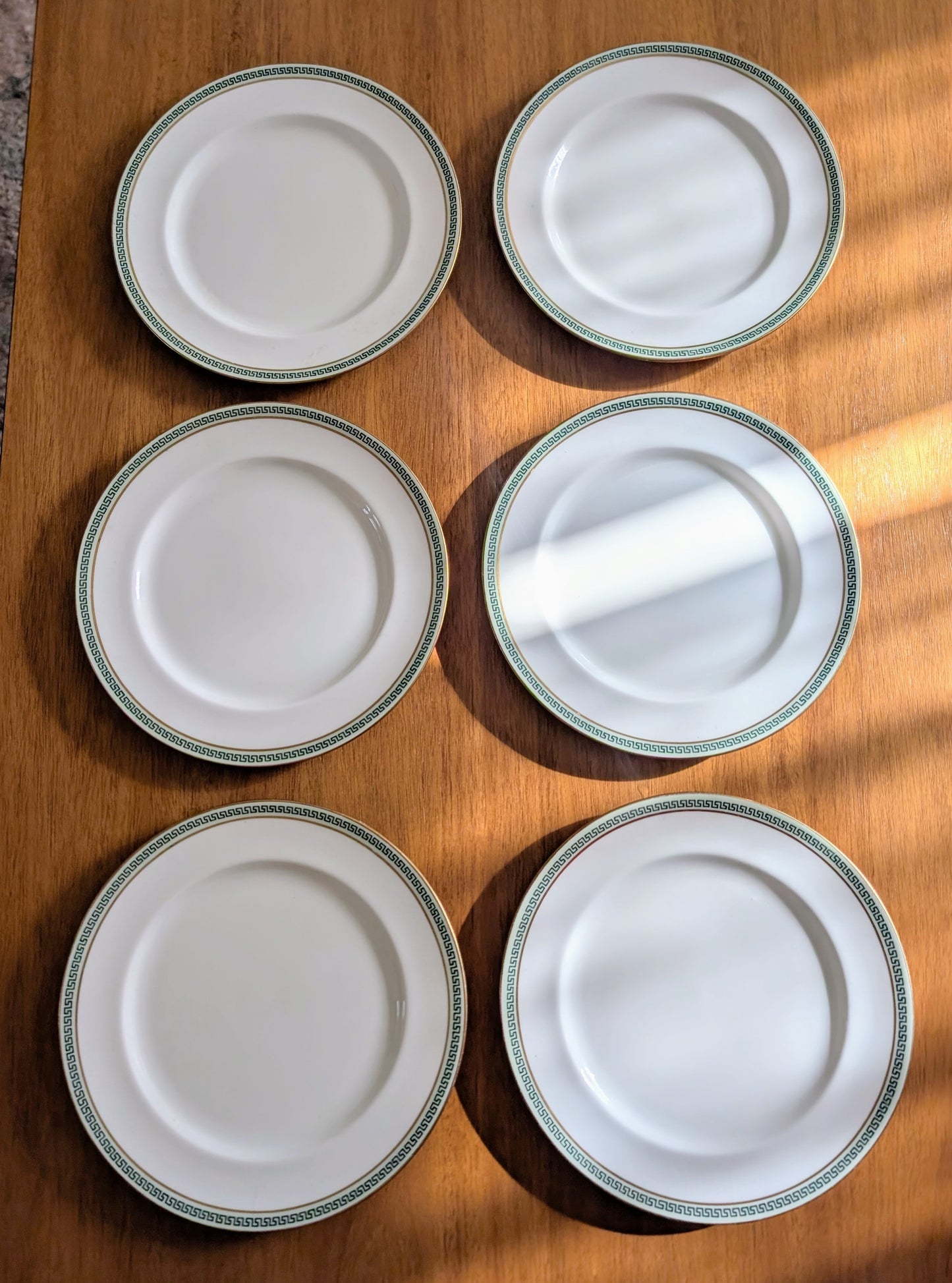 6 Rare Tiffany Royal Doulton 9" Plates