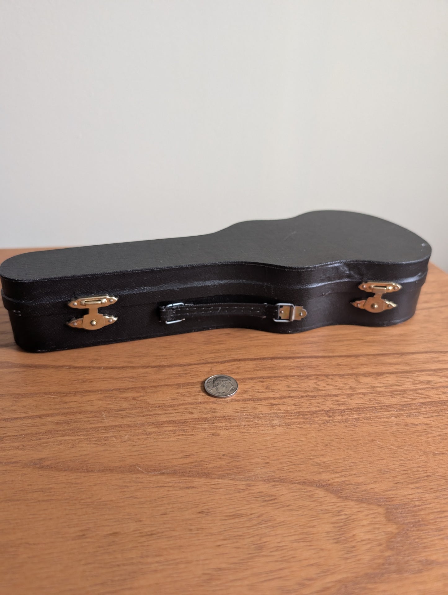 Vintage Miniature Guitar with Case