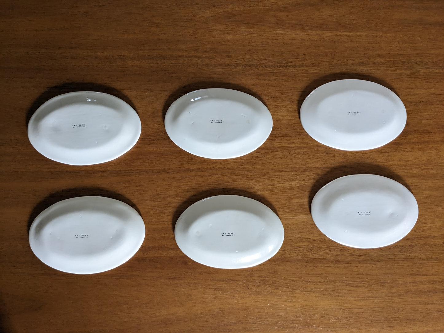 Rare Rae Dunn Cheers Dessert Plates