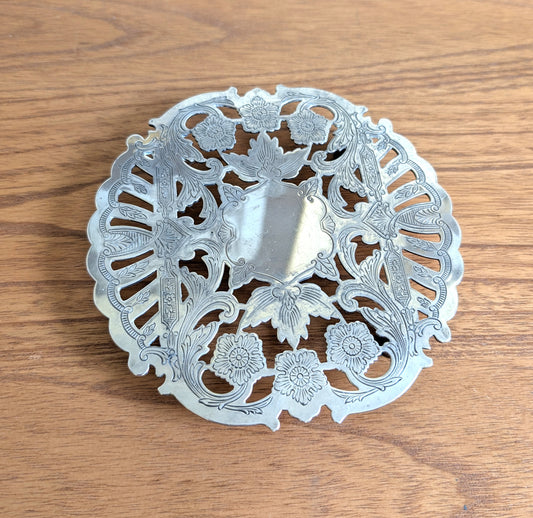 Mid Century Silver-plated Trivet