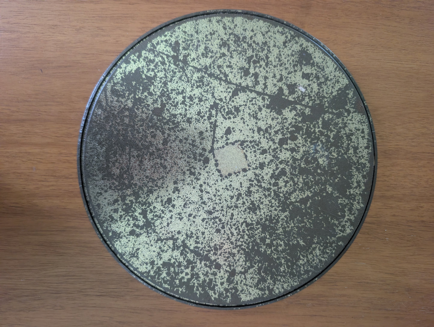 Vintage Washington DC Round Metal Vintage Souvenir Serving Tray