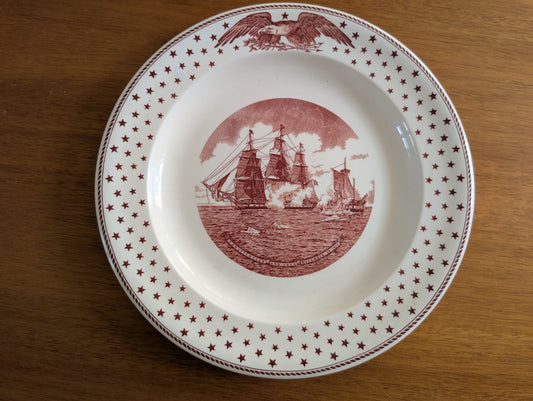 Wedgwood Ship Plate 12.5"