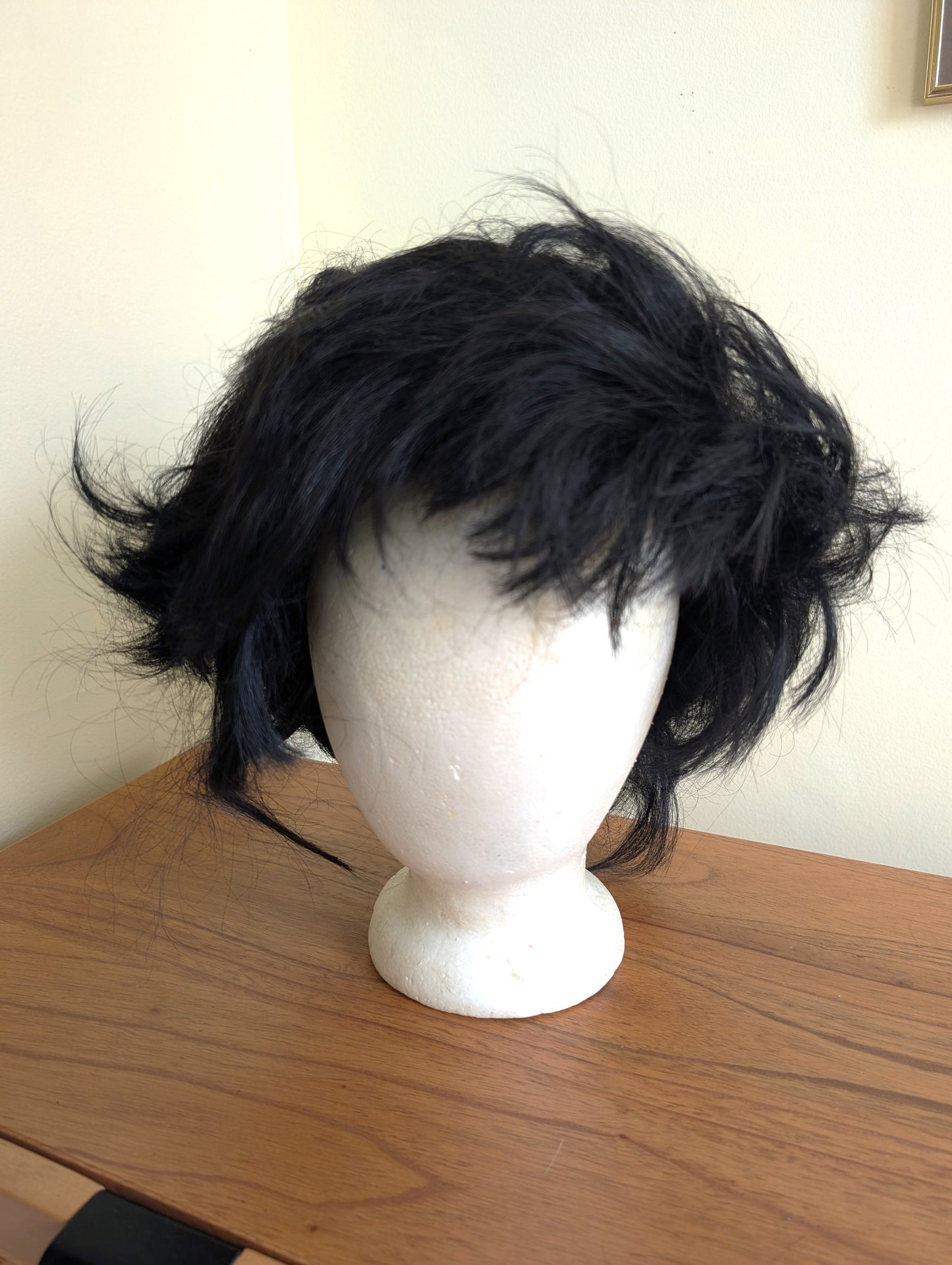 Mid Century Human Hair Wig Short Style