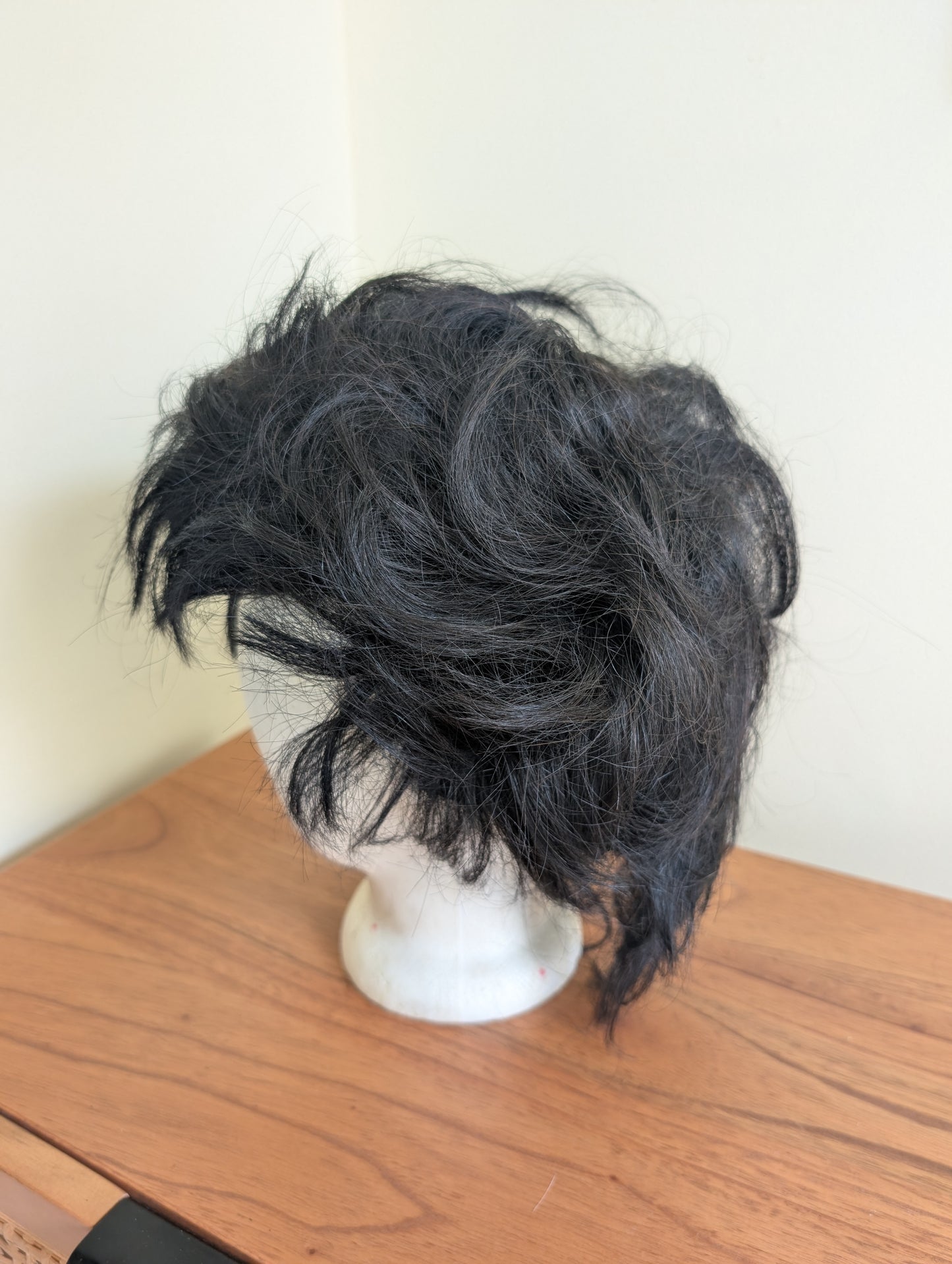 Mid Century Human Hair Wig Short Style